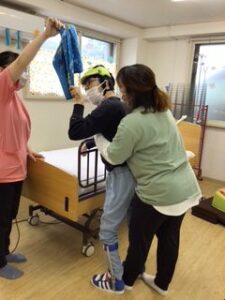 理学療法士によるリハビリ