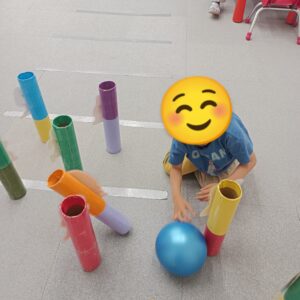 ボール投げ