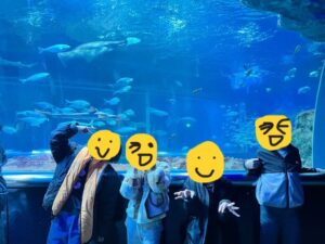 課外活動（水族館）