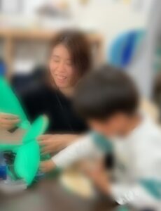 支援の様子②